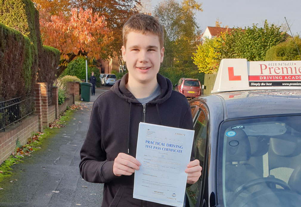 Premier and Angels - Recent Driving Test Pass